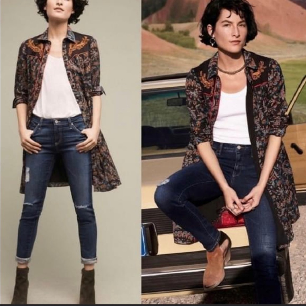 Anthropologie Escalante shirt dress